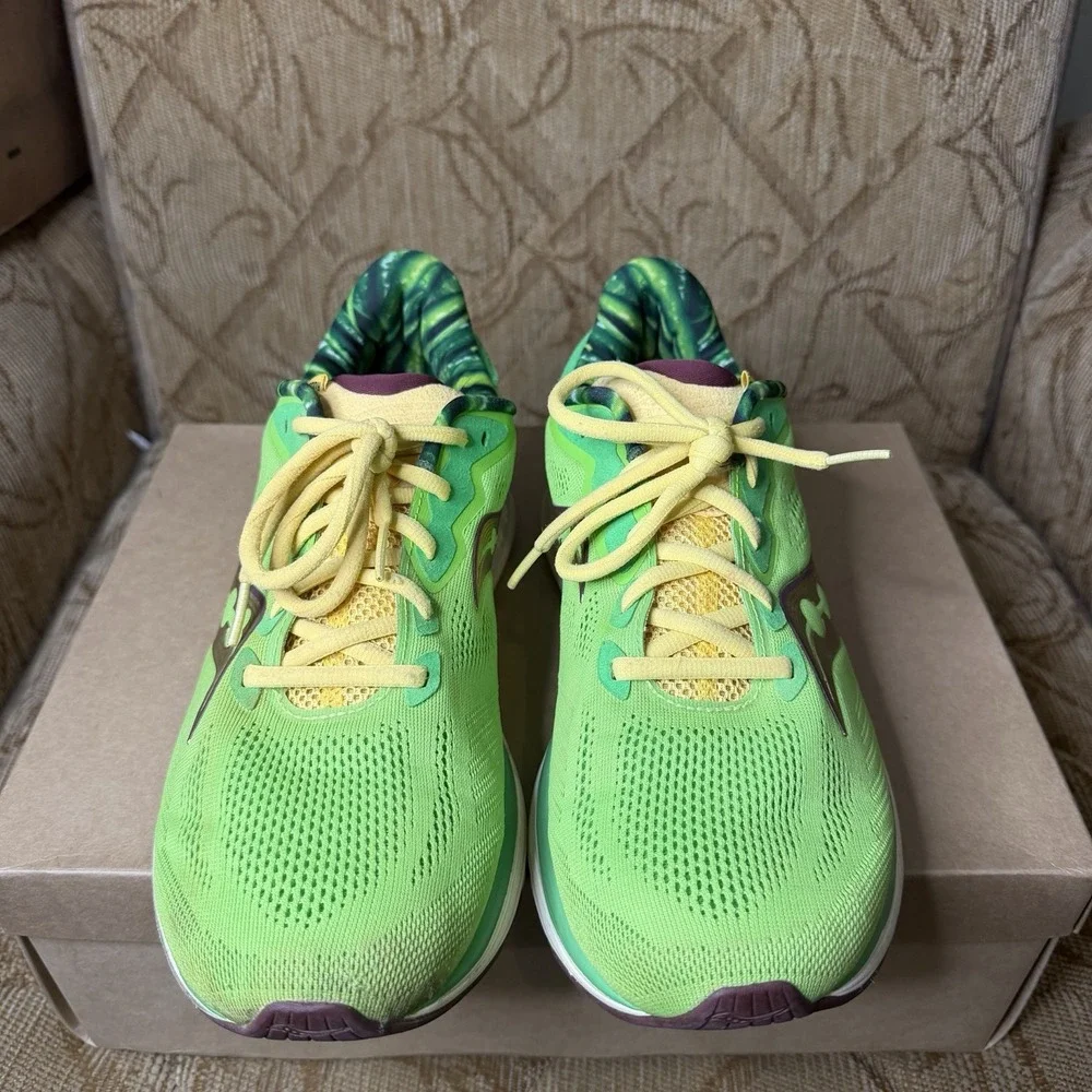 Saucony Ride 14 Green Bean Casserole S20650-17 Men's Size 11 Running Shoes